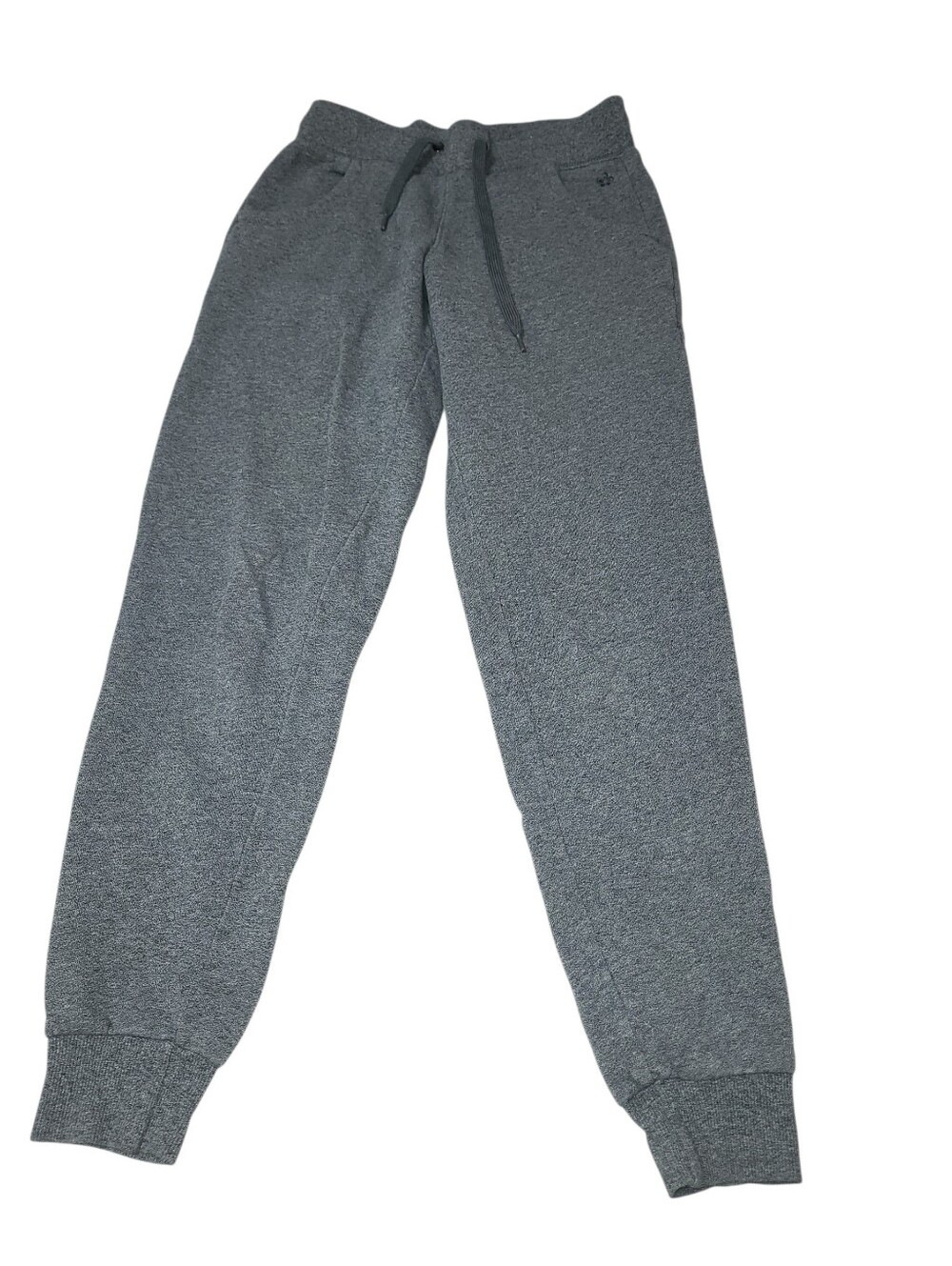 Tuff Athletics Grey Drawstring Track Joggers Sz XS
